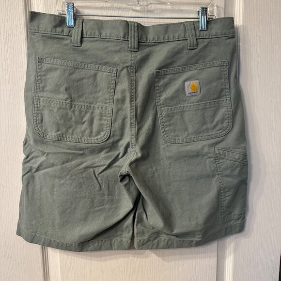 Carhartt | Lot of 2 Men's 36 Rugged Flex Relaxed Fit Canvas Work Shorts BS2514-M - Picture 6 of 16